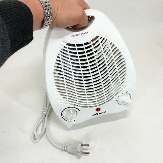 Тепловентилятор кімнатний Sea Breeze SB-039 2000 Вт, підлоговий обігрівач, портативний тепловентилятор | Зображення 2
