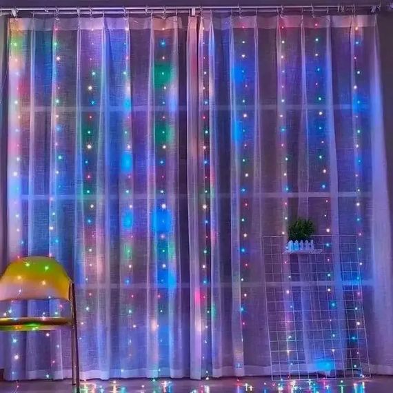Гірлянда-штора Сіточка LED XPRO G-49 (23457421602_322) | Зображення 8