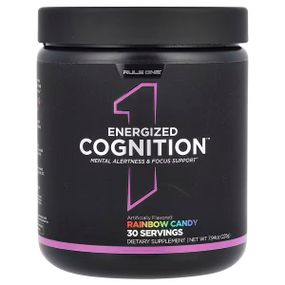 Передтренувальний комплекс Rule One Energized Cognition 225 г, Rainbow Candy