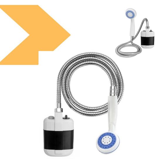 Портативний душ з акумулятором і USB зарядкою XPRO Portable Outdoor Shower (47020-_277) | Зображення 1