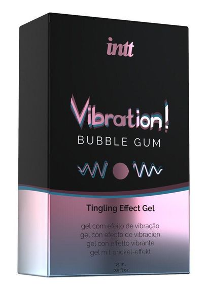 Рідкий вібратор INTT Vibration! Bubble Gum Sex Aura