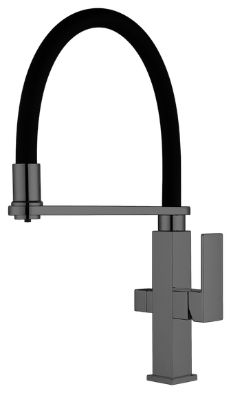 Мийка Top 56 Celldecor Nano Graphite + Змышувач FKM 3120 Black Steel + Дозатор FASD 41 Graphite 8213.401.0061 | Зображення 2