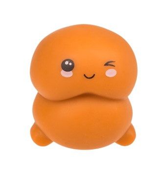 Антистрес Stretchy Penis Huggable Orange, 7 см Sex Aura | Зображення 1