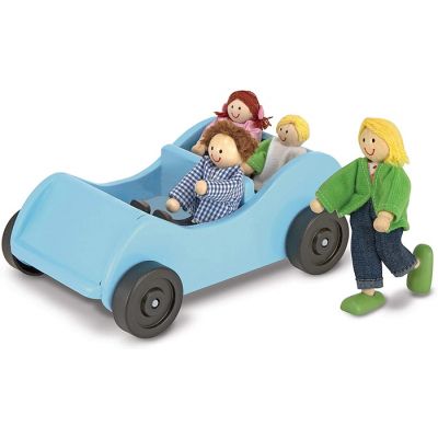 Розвиваюча іграшка Melissa&amp;Doug Дорожная машинка с куклами (MD2463) | Зображення 2