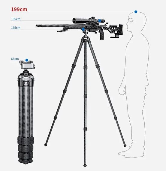 Трипод для стрільби Leofoto SA-364C МА-30L | Зображення 1