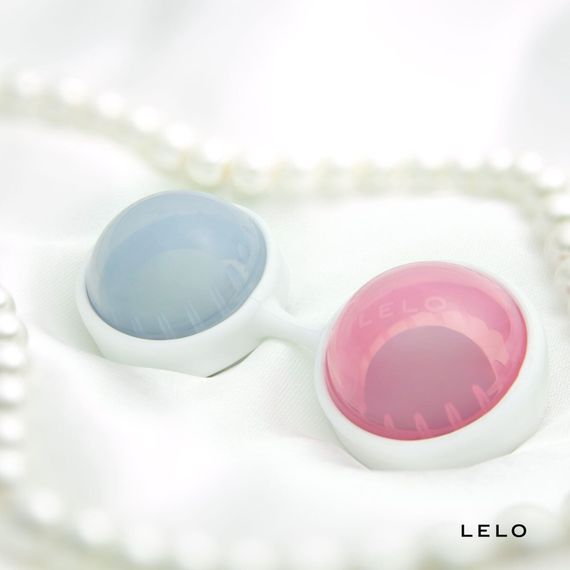 Набір вагінальних кульок LELO Beads Mini, діаметр 2,9 см, змінне навантаження, 2х28 і 2х37 г, Різнокольоровий | Зображення 4