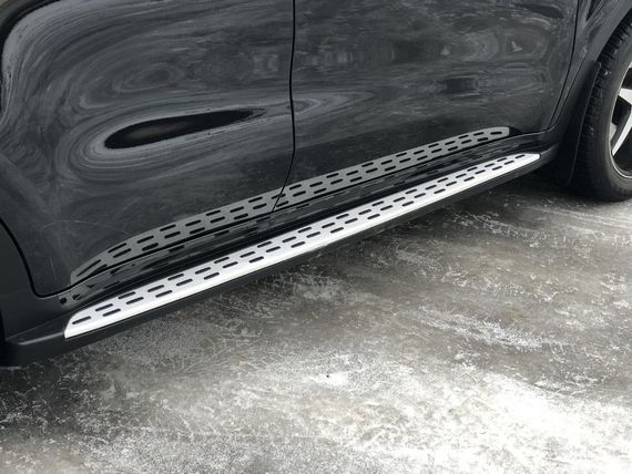 Боковые пороги OEM V2 для Kia Sportage 2015-2021 гг | Зображення 6