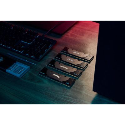 Модуль памяти для компьютера DDR4 32GB (2x16GB) 4266 MHz Renegade Kingston Fury (ex.HyperX) (KF442C19RB12K2/32) | Зображення 2