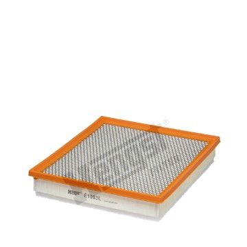 Фильтр воздушный с поролоном Opel Insignia 1.4-2.8 i/Turbo/CDTI 08-, Hengst, E1083L,