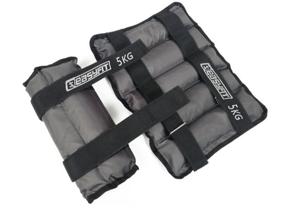 Обтяжувачі EasyFit 2 х 5 кг для ніг та рук з металом (EF-AWTМ-500)
