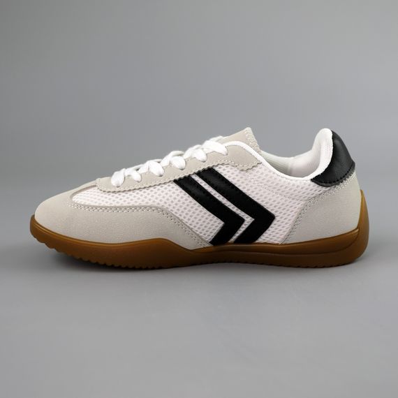 Кеди жіночі 591418 Білі сірі 36 37 38 39 40 41 | Зображення 2