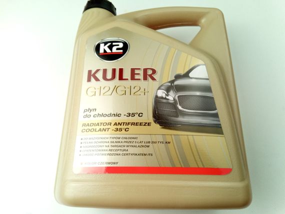 Антифриз "K2" Kuler -37 (червоний) 5 л. (T205C) | Зображення 2