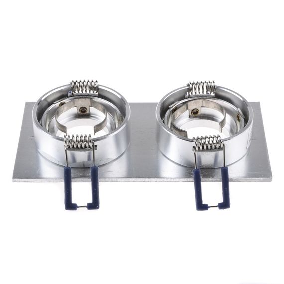 Светильник точечный HDL-DT 102/2 Aluminium MR16 | Зображення 1