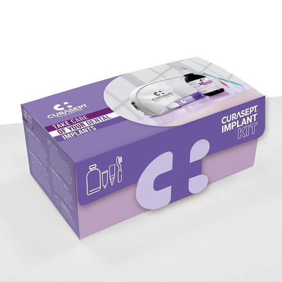 CURASEPT IMPLANT PRO KIT 2024 - професійний набір, після хірургічного втручання та операцій з імплантації