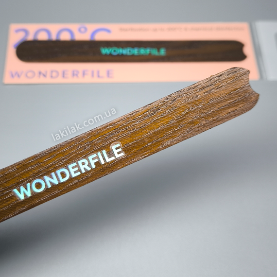 Деревянная основа Wonderfile (прямая) для сменных файлов (18х160мм)