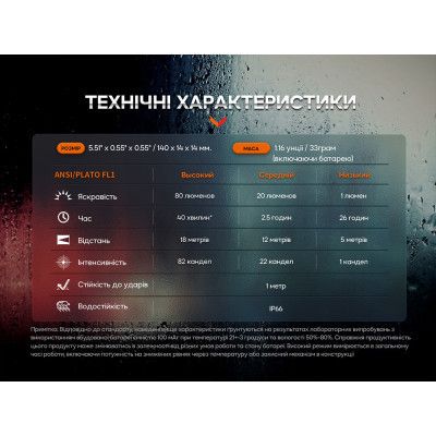 Тактическая ручка Fenix T6 з ліхтариком Blue (T6-Blue) | Зображення 3
