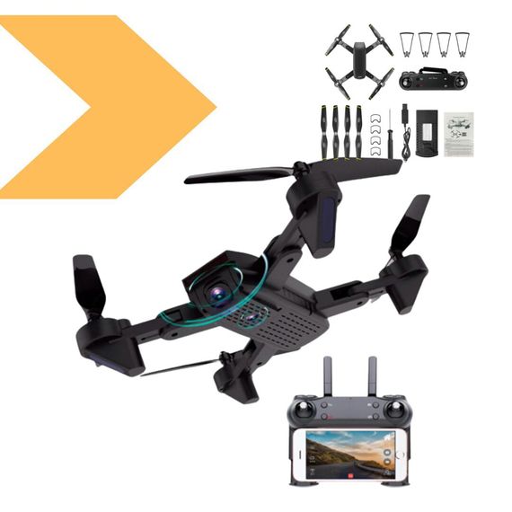 Квадрокоптер з Wi-Fi камерою XPRO YLS60 [40] 24 чорний (MER-14991_1254)