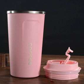 Автомобільний термокухоль 500 мл BN-129 Рожевий