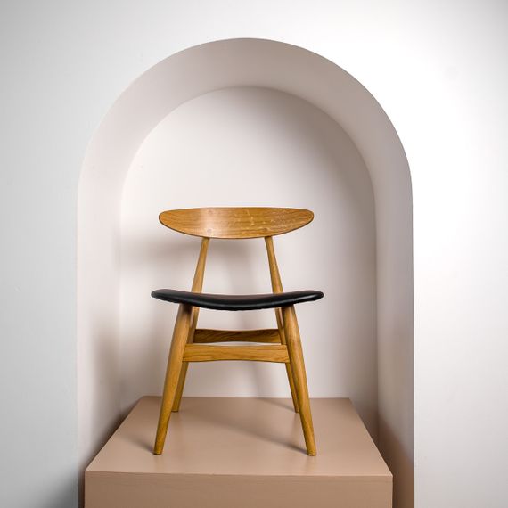 Стул CH33 chair деревянный с массива бука, дизайн Hans J. Wegner, возможность тонирования под заказ | Зображення 1