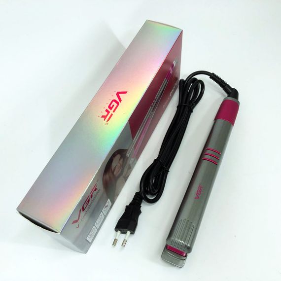 Плойка для выпрямления VGR, Плойка гофре для волос, Плойка утюжок выпрямитель выравниватель XZ-18 | Зображення 3