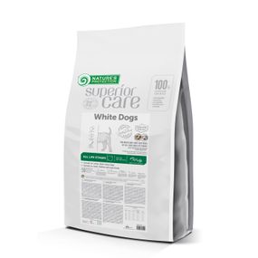 Корм Nature's Protection Superior Care White Dogs Insect All Sizes and Life Stages сухой с белком насекомых для собак с белой шерстью на всех стадиях жизни 10 кг