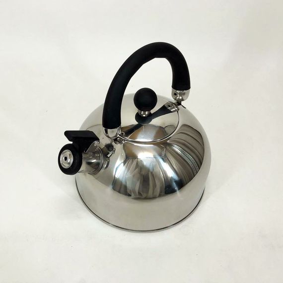 Чайник Unique зі свистком UN-5302 2,5л. QS-686 Колір: чорний | Зображення 8