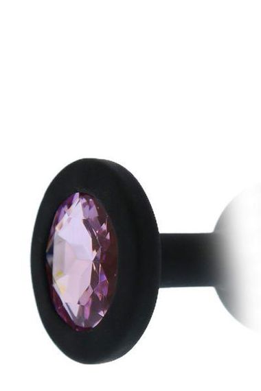Анальна пробка ALL TIME FAVORITES SILICONE DIAMOND PLUG Sex Aura | Зображення 2