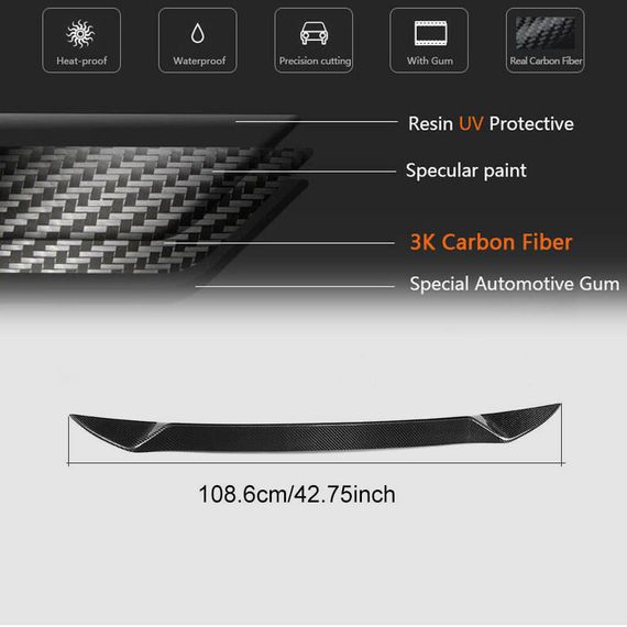 Спойлер нижній V2 (Карбон) для Maserati Levante 2016- рр | Зображення 5