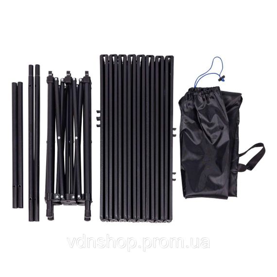 Стіл для пікніка складаний 95*55*50 см Чорний SJ-0015-2 | Зображення 7