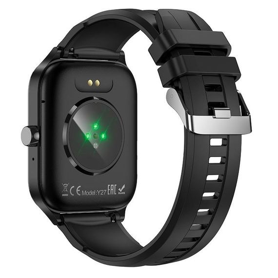 Смарт-годинник Smart Watch HOCO Y27, чорний | Зображення 2