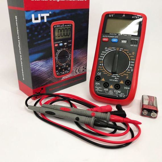 Тестер напруги для електриків, Вольтметр для побутової техніки, Відмінний мультиметр ST-69 | Зображення 1