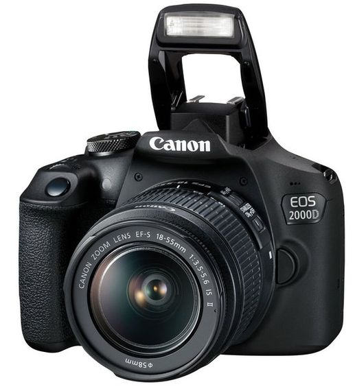 Цифрова дзеркальна фотокамера Canon EOS 2000D 18-55 IS | Зображення 1