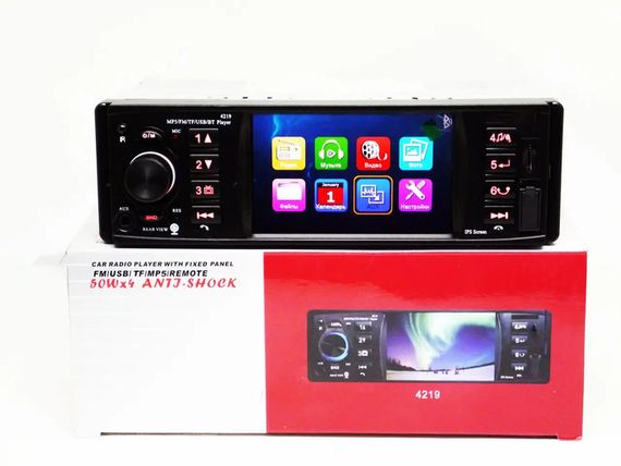 Автомагнітола XPRO MP5 4219 з 4.1 екраном, Bluetooth, AV-in, пульт на кермо (42099-_967) | Зображення 3