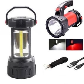 Аккумуляторная лампа для кемпинга T80C-5W+COB | Кемпинговая лампа фонарь | QV-990 Фонарь кемпинговый