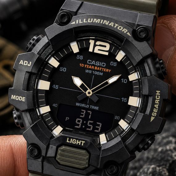 Чоловічий годинник Casio HDC-700-3A | Зображення 3