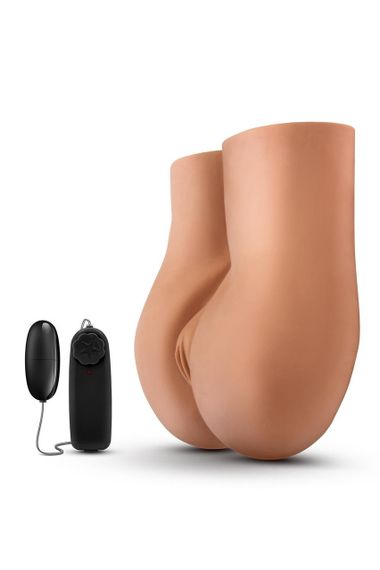 Мастурбатор з віброкулею та пультом Blush X5 Men два отвори, 29.7 см Sex Aura | Зображення 2