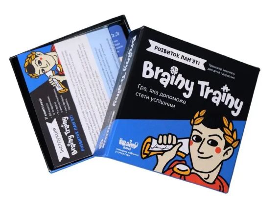 Настільна гра Brainy Trainy Розвиток пам’яті | Зображення 1