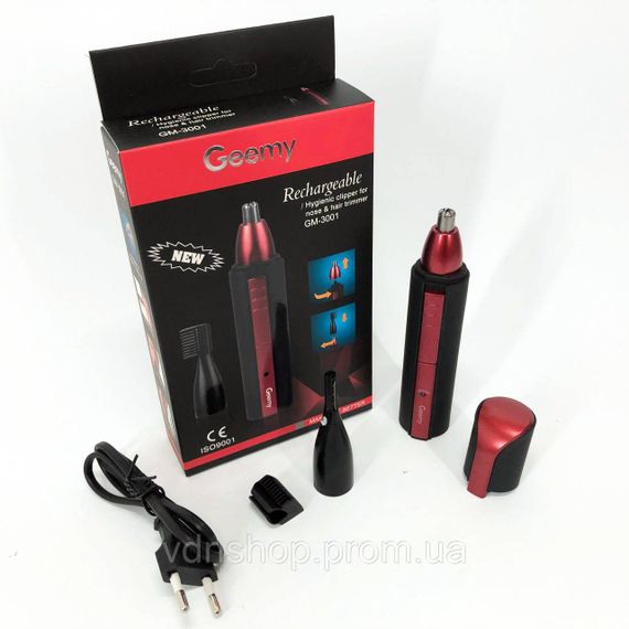 Тример для гоління носа і вух, Тример для вух і носа в комплекті бороди голови GW-18 | Зображення 5