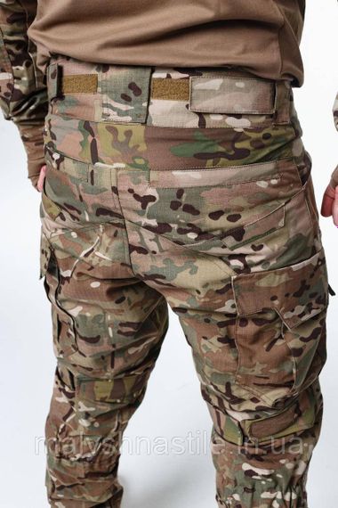 Тактично-польові штани з наколінниками KS-PRO Military, мультикам | Зображення 3