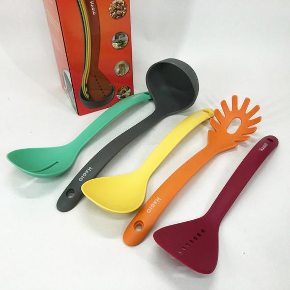 Набір кухонних речей Magio MG-1123 5 предметів, Силіконовий кухонний набір кухарів | Зображення 9