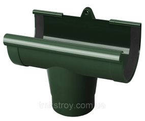 Воронка желоба. 90/75 Водосточные системы Rainway (Ренвей). зеленый