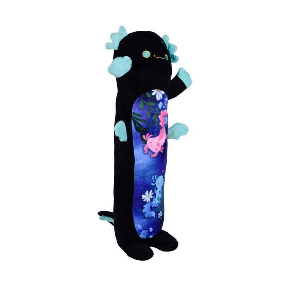 Мягкая игрушка-подушка "Аксолотль-батон" HKF2206(Black) размер 100 см | Зображення 1