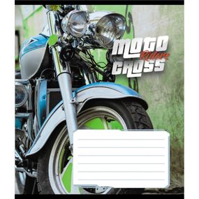 Тетрадь общая "Мото" 048-600216L-5 в линию, 48 листов