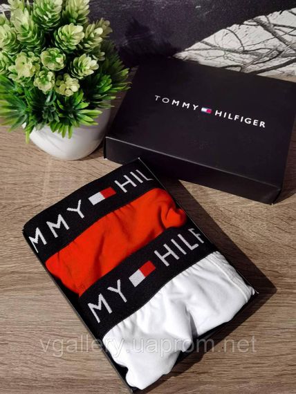 Подарочный набор мужского белья ТН в коробке на 2шт  (7 цветов на выбор), хлопковые трусы