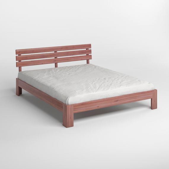 Двоспальне ліжко Mebigrand Новара Горіх лісовий 180х190 см (MBG-2109) | Зображення 1