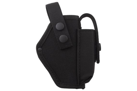 Кобура Форт-12 поясна з чохлом під магазин (Cordura 1000D, чорна) MAS