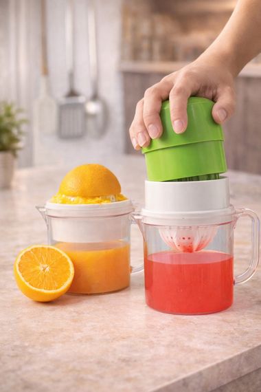 Портативная соковыжималка для фруктов JUICER /Соковыжималка для цитрусовых с чашей 400мл | Зображення 1