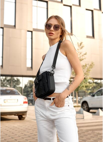 Сумка жіноча Sambag TEL Чорна 17 х 17 х 6 см (70151065) | Зображення 6