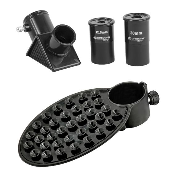 Мікроскоп Bresser Junior 40x-640x + телескоп 40/400, набір мікроскоп і телескоп для дитини в подарунок | Зображення 3