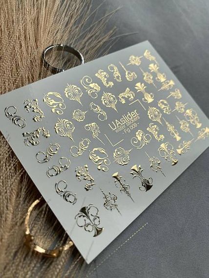 Фольгированый слайдер UAslider FG 009 на водяной основе (7x10см) | Зображення 4